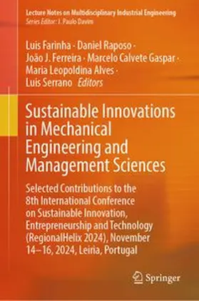 Farinha / Raposo / Ferreira |  Sustainable Innovations in Mechanical Engineering and Management Sciences | eBook | Sack Fachmedien