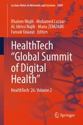 Wajih / Lazaar / Najib |  HealthTech “Global Summit of Digital Health” | eBook | Sack Fachmedien