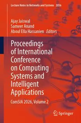 Jaiswal / Anand / Hassanien |  Proceedings of International Conference on Computing Systems and Intelligent Applications | eBook | Sack Fachmedien