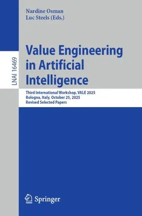 Osman / Steels |  Value Engineering in Artificial Intelligence | Buch |  Sack Fachmedien
