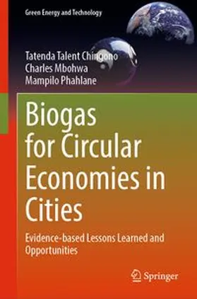 Chingono / Mbohwa / Phahlane |  Biogas for Circular Economies in Cities | Buch |  Sack Fachmedien
