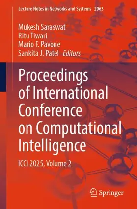 Saraswat / Tiwari / Pavone |  Proceedings of International Conference on Computational Intelligence | Buch |  Sack Fachmedien
