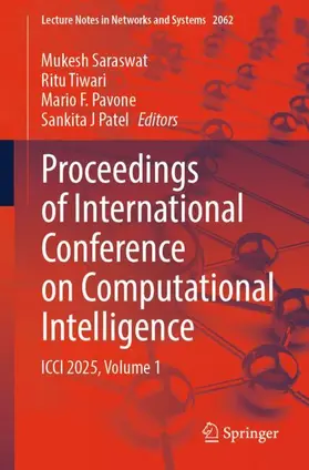 Saraswat / Tiwari / Pavone |  Proceedings of International Conference on Computational Intelligence | Buch |  Sack Fachmedien