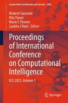 Saraswat / Tiwari / Pavone |  Proceedings of International Conference on Computational Intelligence | eBook | Sack Fachmedien
