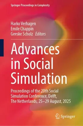 Verhagen / Chappin / Scholz |  Advances in Social Simulation | Buch |  Sack Fachmedien