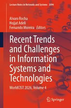 Rocha / Adeli / Moreira | Recent Trends and Challenges in Information Systems and Technologies | E-Book | www.sack.de