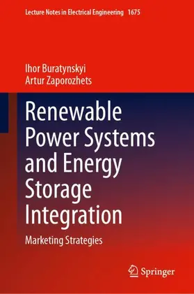 Buratynskyi / Zaporozhets |  Renewable Power Systems and Energy Storage Integration | Buch |  Sack Fachmedien