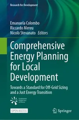 Colombo / Mereu / Stevanato |  Comprehensive Energy Planning for Local Development | Buch |  Sack Fachmedien