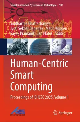 Bhattacharyya / Banerjee / Köppen |  Human-Centric Smart Computing | Buch |  Sack Fachmedien