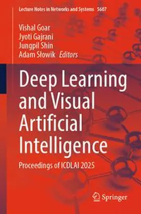 Goar / Gajrani / Shin |  Deep Learning and Visual Artificial Intelligence | eBook | Sack Fachmedien