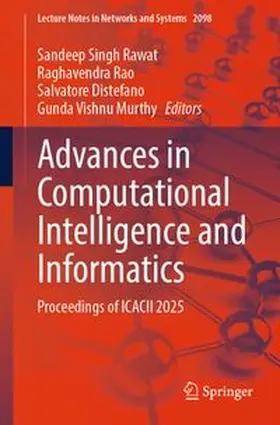Rawat / Rao / Distefano | Advances in Computational Intelligence and Informatics | E-Book | www.sack.de