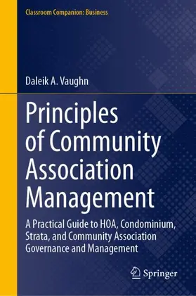 Vaughn | Principles of Community Association Management | Buch | 978-3-032-33362-9 | www.sack.de