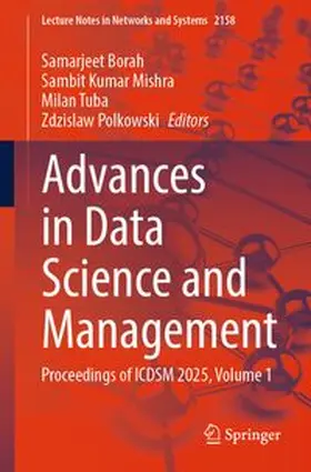 Borah / Mishra / Tuba |  Advances in Data Science and Management | eBook | Sack Fachmedien
