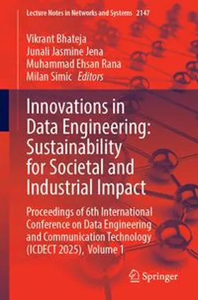Bhateja / Jena / Rana | Innovations in Data Engineering: Sustainability for Societal and Industrial Impact | Buch | 978-3-032-33894-5 | www.sack.de