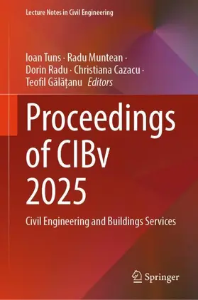 Tuns / Muntean / Radu | Proceedings of CIBv 2025 | Buch | 978-3-032-34173-0 | www.sack.de