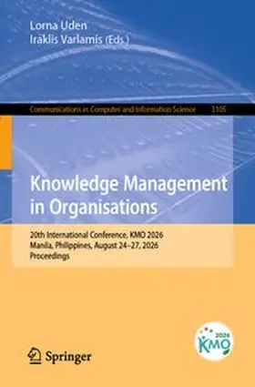 Uden / Varlamis |  Knowledge Management in Organisations | eBook | Sack Fachmedien