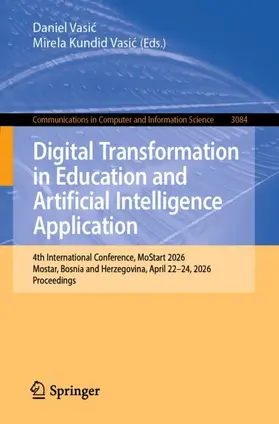 Vasic / Kundid Vasic |  Digital Transformation in Education and Artificial Intelligence Application | Buch |  Sack Fachmedien