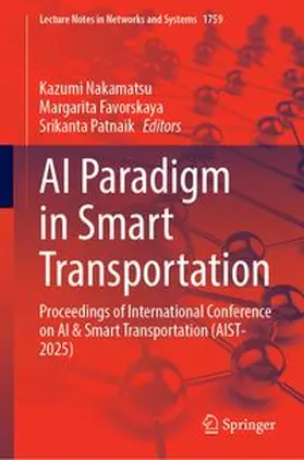 Nakamatsu / Favorskaya / Patnaik |  AI Paradigm in Smart Transportation | Buch |  Sack Fachmedien