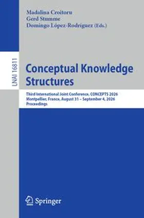 Croitoru / Stumme / López-Rodríguez | Conceptual Knowledge Structures | E-Book | www.sack.de