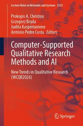 Christou / Bryda / Kasperiuniene |  Computer-Supported Qualitative Research Methods and AI | Buch |  Sack Fachmedien