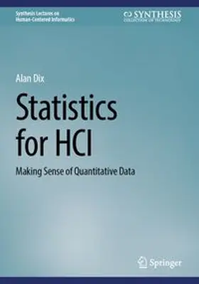 Dix |  Statistics for HCI | Buch |  Sack Fachmedien
