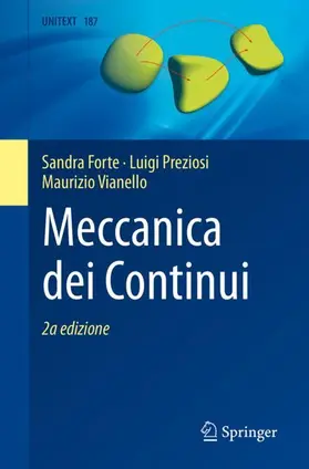 Forte / Preziosi / Vianello |  Meccanica dei Continui | Buch |  Sack Fachmedien