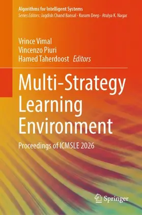 Vimal / Piuri / Taherdoost |  Multi-Strategy Learning Environment | Buch |  Sack Fachmedien