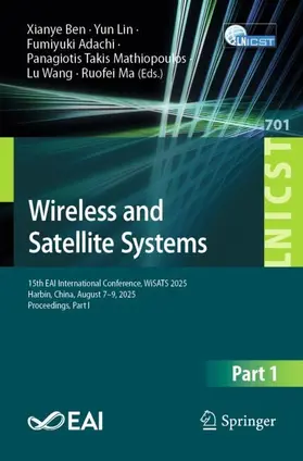 Ben / Lin / Adachi |  Wireless and Satellite Systems | Buch |  Sack Fachmedien