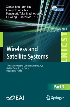 Ben / Lin / Adachi |  Wireless and Satellite Systems | Buch |  Sack Fachmedien