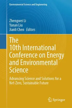 Li / Liu / Chen |  The 10th International Conference on Energy and Environmental Science | Buch |  Sack Fachmedien