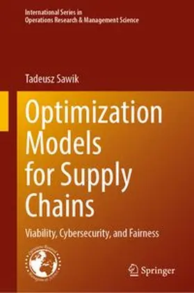 Sawik |  Optimization Models for Supply Chains | Buch |  Sack Fachmedien