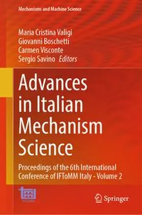 Valigi / Boschetti / Visconte |  Advances in Italian Mechanism Science | eBook | Sack Fachmedien