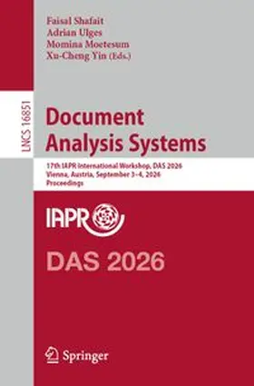 Shafait / Ulges / Moetesum | Document Analysis Systems | E-Book | www.sack.de