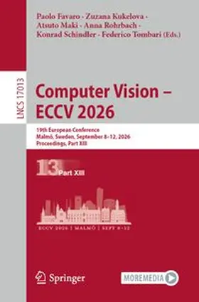 Favaro / Kukelova / Maki |  Computer Vision – ECCV 2026 | eBook | Sack Fachmedien