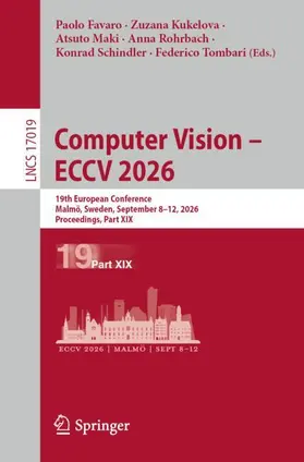 Favaro / Kukelova / Maki |  Computer Vision - ECCV 2026 | Buch |  Sack Fachmedien