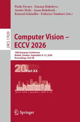 Favaro / Kukelova / Maki |  Computer Vision - ECCV 2026 | Buch |  Sack Fachmedien