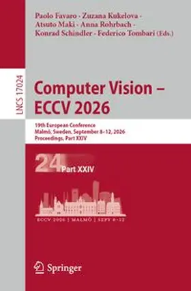 Favaro / Kukelova / Maki |  Computer Vision - ECCV 2026 | Buch |  Sack Fachmedien