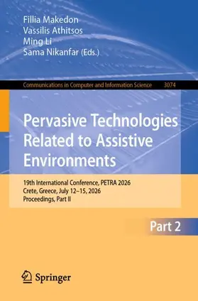 Makedon / Athitsos / Li |  Pervasive Technologies Related to Assistive Environments | Buch |  Sack Fachmedien