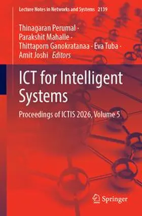 Perumal / Mahalle / Ganokratanaa | ICT for Intelligent Systems | Buch | 978-3-032-38363-1 | www.sack.de