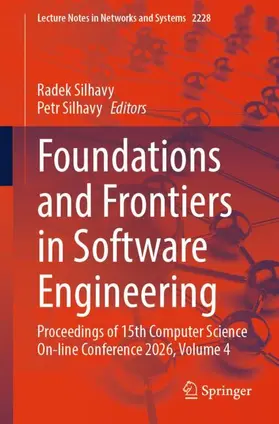 Silhavy |  Foundations and Frontiers in Software Engineering | Buch |  Sack Fachmedien