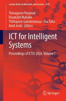 Perumal / Mahalle / Ganokratanaa | ICT for Intelligent Systems | Buch | 978-3-032-38852-0 | www.sack.de