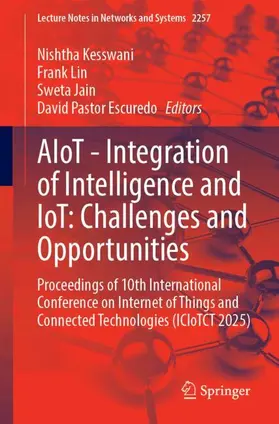 Kesswani / Lin / Jain |  AIoT - Integration of Intelligence and IoT: Challenges and Opportunities | Buch |  Sack Fachmedien