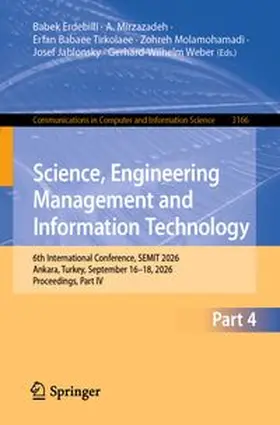 Erdebilli / Mirzazadeh / Babaee Tirkolaee |  Science, Engineering Management and Information Technology | eBook | Sack Fachmedien