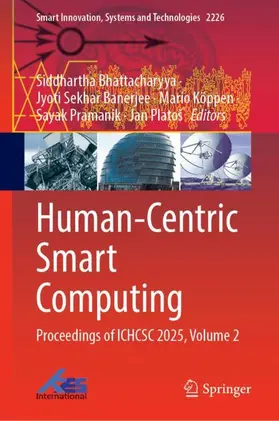 Bhattacharyya / Banerjee / Köppen |  Human-Centric Smart Computing | Buch |  Sack Fachmedien