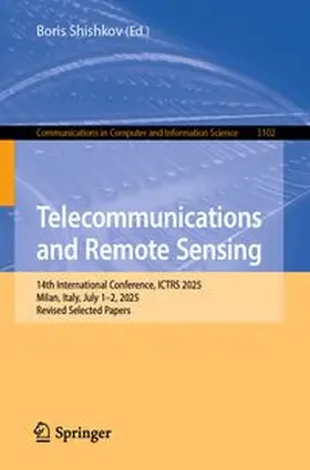 Shishkov |  Telecommunications and Remote Sensing | Buch |  Sack Fachmedien