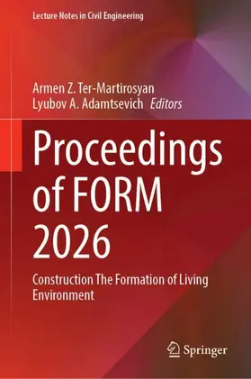 Ter-Martirosyan / Adamtsevich |  Proceedings of FORM 2026 | Buch |  Sack Fachmedien