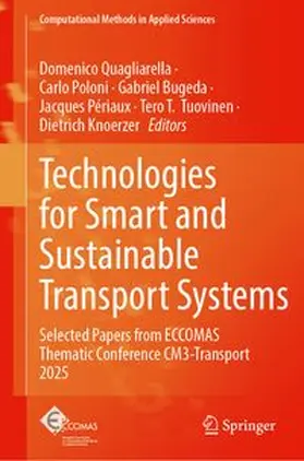 Quagliarella / Poloni / Bugeda |  Technologies for Smart and Sustainable Transport Systems | Buch |  Sack Fachmedien
