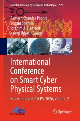 Poonia / Sharma / Hameed |  International Conference on Smart Cyber Physical Systems | Buch |  Sack Fachmedien