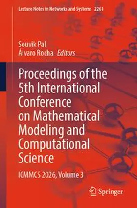 Pal / Rocha |  Proceedings of the 5th International Conference on Mathematical Modeling and Computational Science | eBook | Sack Fachmedien