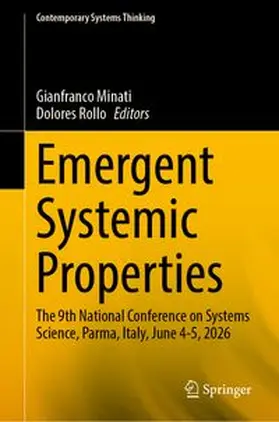Minati / Rollo |  Emergent Systemic Properties | Buch |  Sack Fachmedien